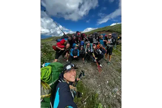 Gruzínske Tetnuldi 4858m