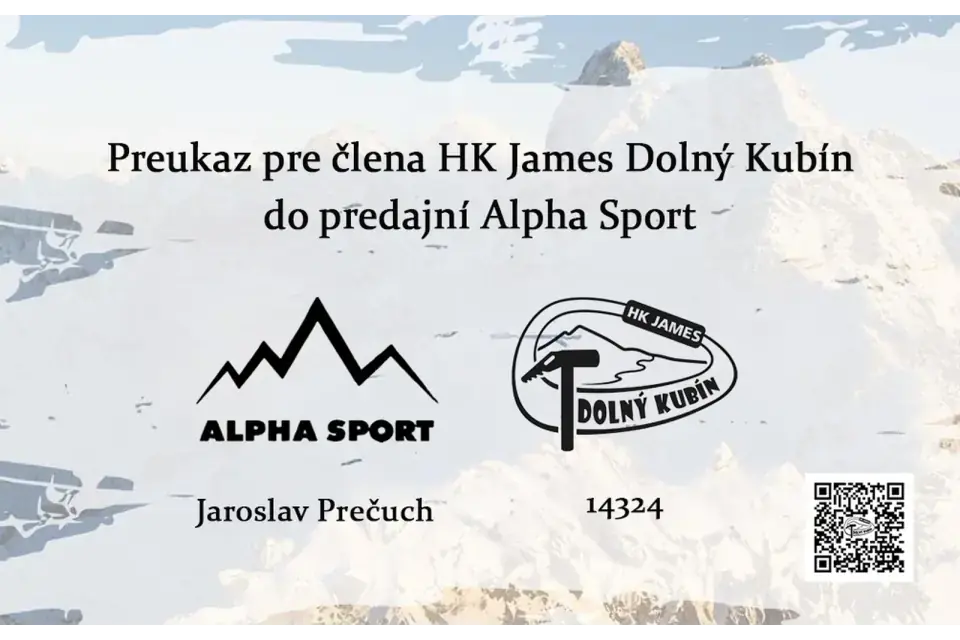Zľava na materiál v Alpha Sporte